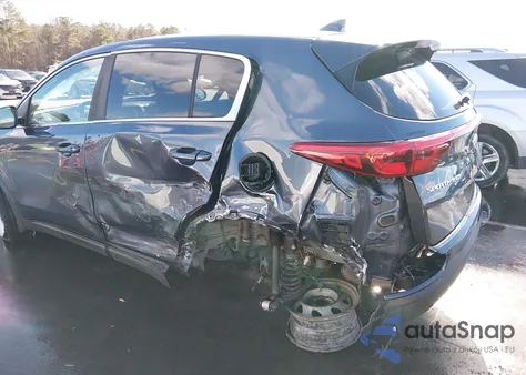 2019 Kia Sportage Lx из США, поврежденный, VIN KNDPM3AC5K7491432